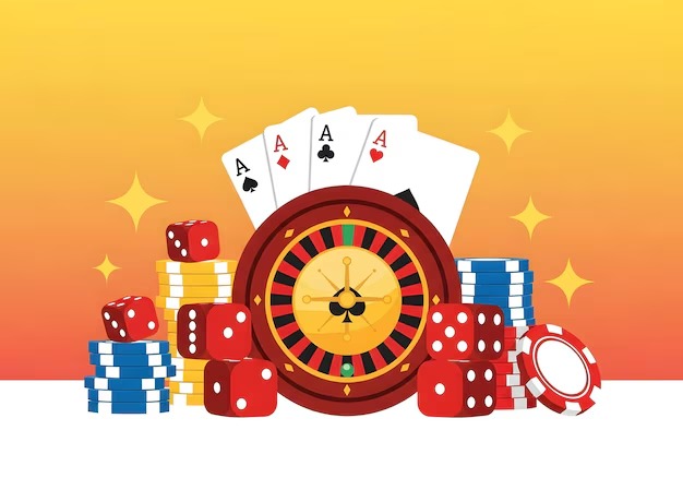 Live blackjack table with multiple players and dealer in studio setting